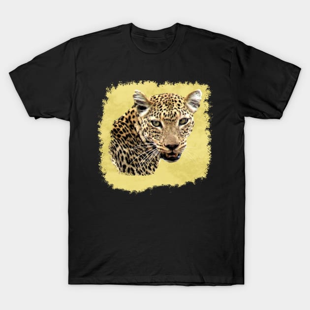 Leopard - Big Cat - Cat - Africa T-Shirt by T-SHIRTS UND MEHR